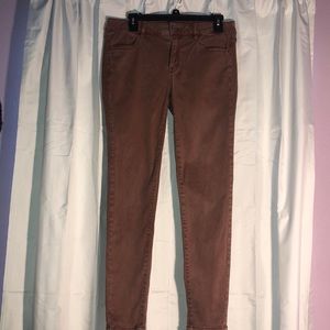 Burgundy American Eagle Jeans